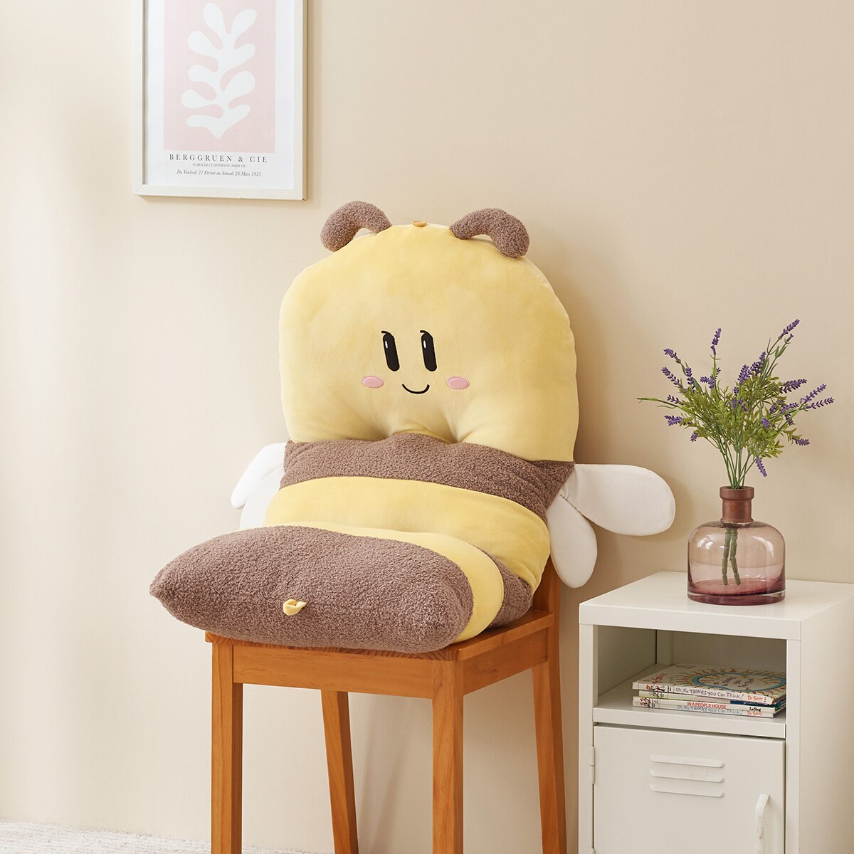 루마인 홈 부클레 플로어 쿠션 - 벌