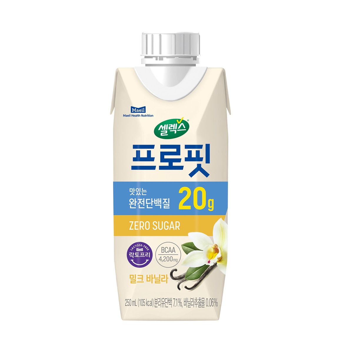 셀렉스 프로핏 완전단백질 - 밀크바닐라 250ml x 24팩