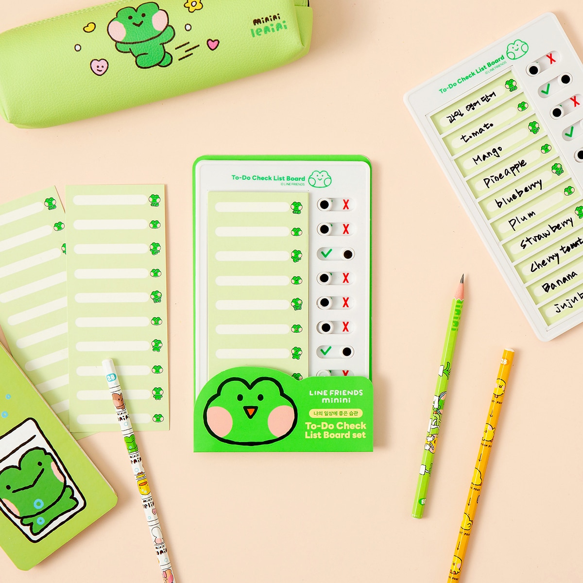 캐릭터 To-do List 보드판 2개 - 미니니