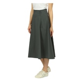 레니본 여성 플레어 스커트 - 그레이