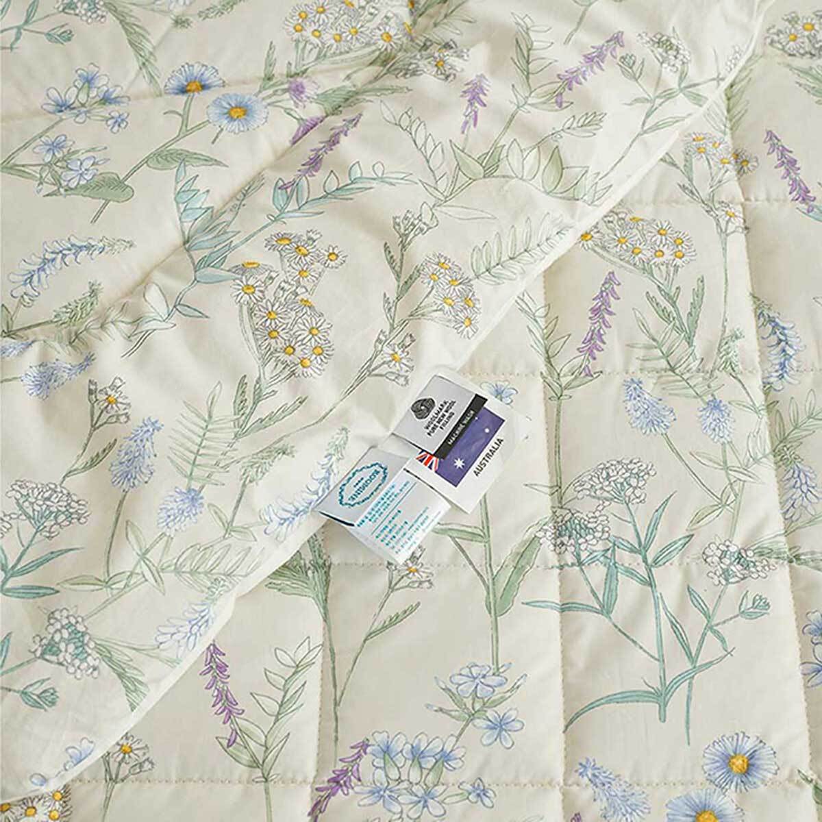 루마인 홈 양모 차렵 이불 - 싱글