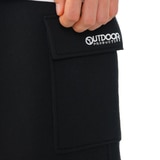 아웃도어프로덕츠 남성 기모 카고 팬츠 - 블랙, M