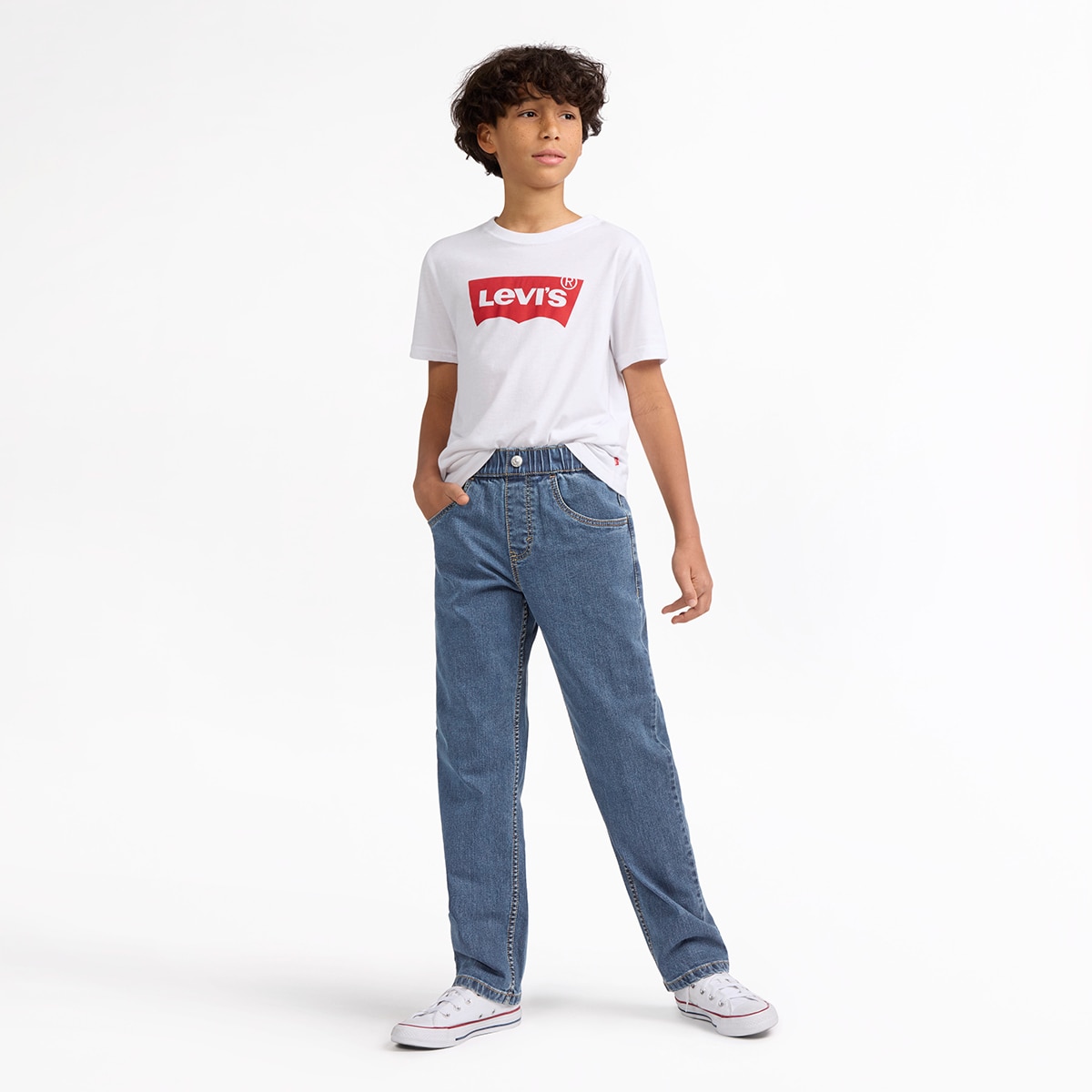 리바이스 키즈 청바지 - 다크인디고, XL