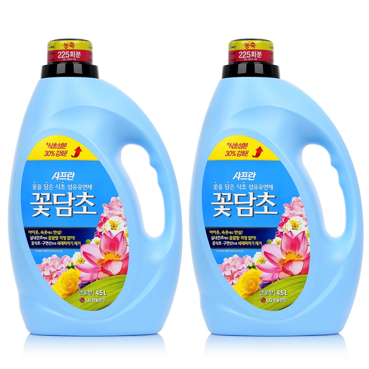 샤프란 꽃담초 섬유유연제 4.5L x 2 Costco 코리아