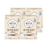 좋은느낌 유기농100%순면 맥시슬림 중36x4/대32x4