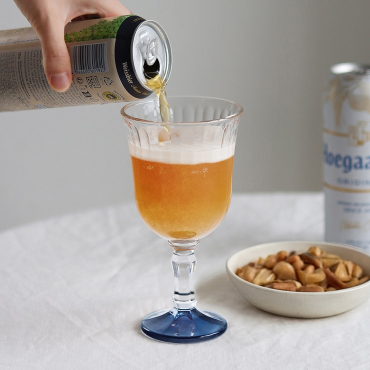 모네프 컬러 고블렛 320ml 6P