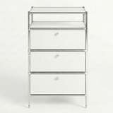 더원 모듈 3단 오픈 서랍장