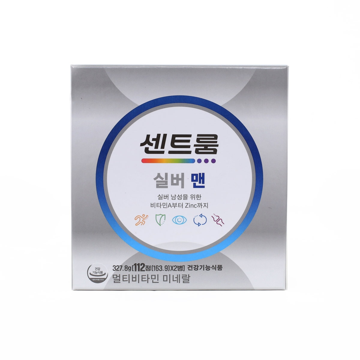 센트룸 실버 멀티비타민 선물세트 112정 x 2병 x 180 - 센트룸 맨 선물세트 센트룸 실버 멀티비타민 선물세트 112정 x 2병 x 180 - 센트룸 맨 선물세트