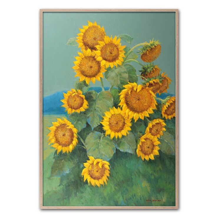 지클레 그림 액자 91x61cm - 행복 지클레 그림 액자 91x61cm - 행복