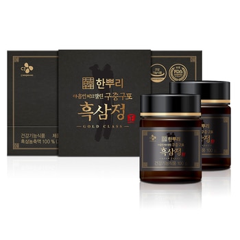 CJ한뿌리 흑삼정 100gx 2병
