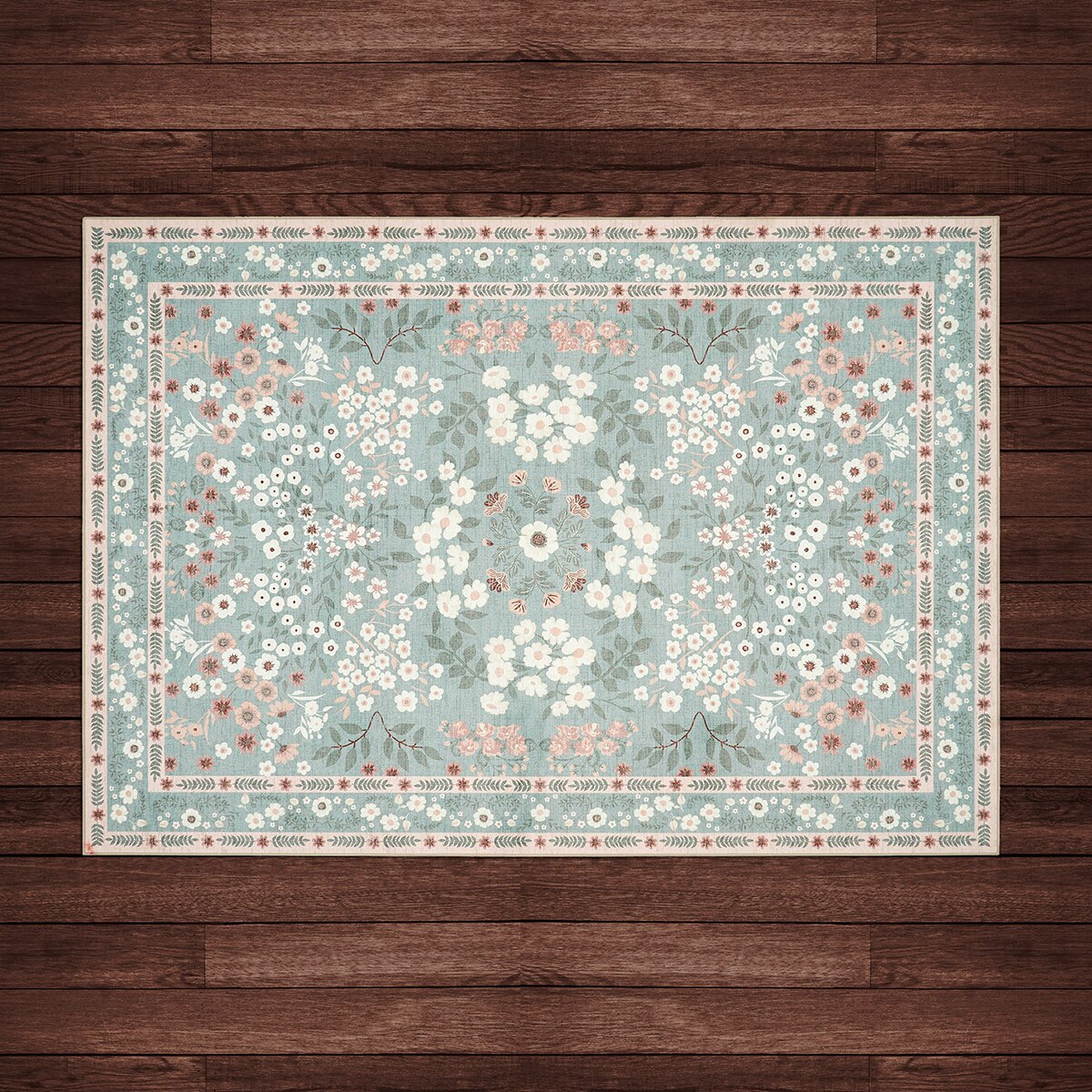 Wyatt&Ash 워셔블 러그 160x226cm - 민트