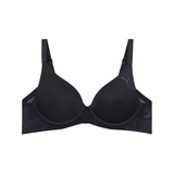 푸마 여성 로고 헴 브라 2매 - 라이트핑크/블랙, 75A