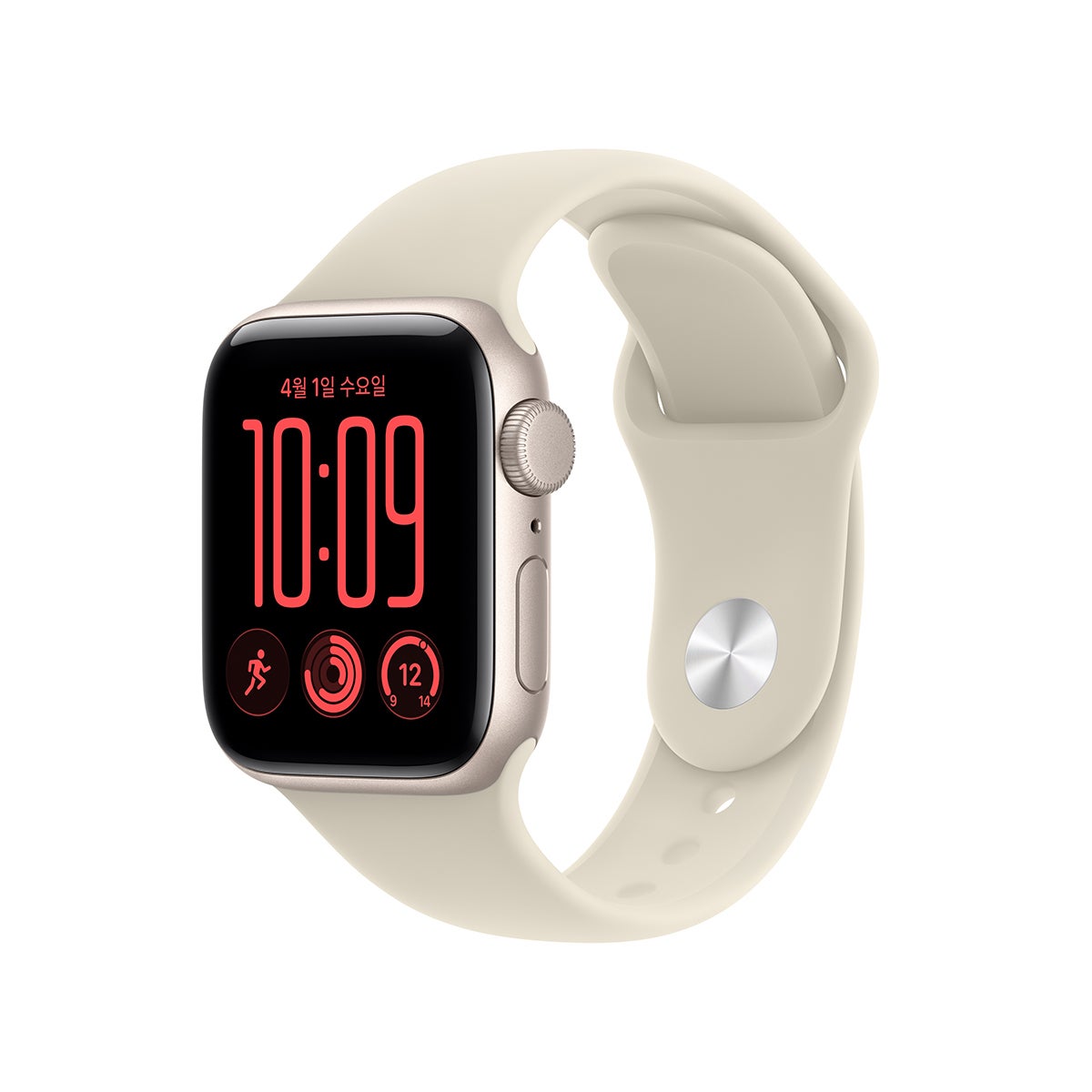 Apple 워치 SE 3 GPS 40mm 스타라이트
