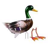 메탈 오리 장식 2PK