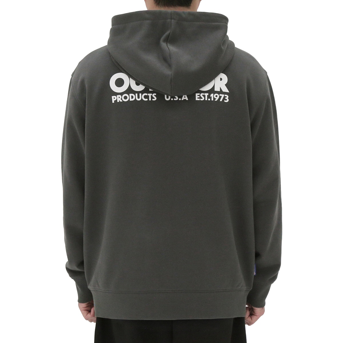 아웃도어 프로덕츠 성인 긴소매 후디 - 차콜