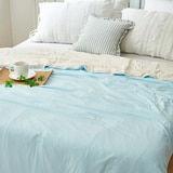 April At Home 양면 쿨링 엠보 차렵이불 - 퀸