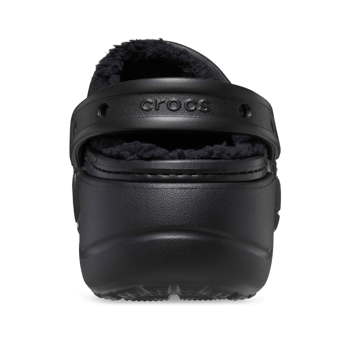 크록스 바야 플랫폼 라인드 클로그