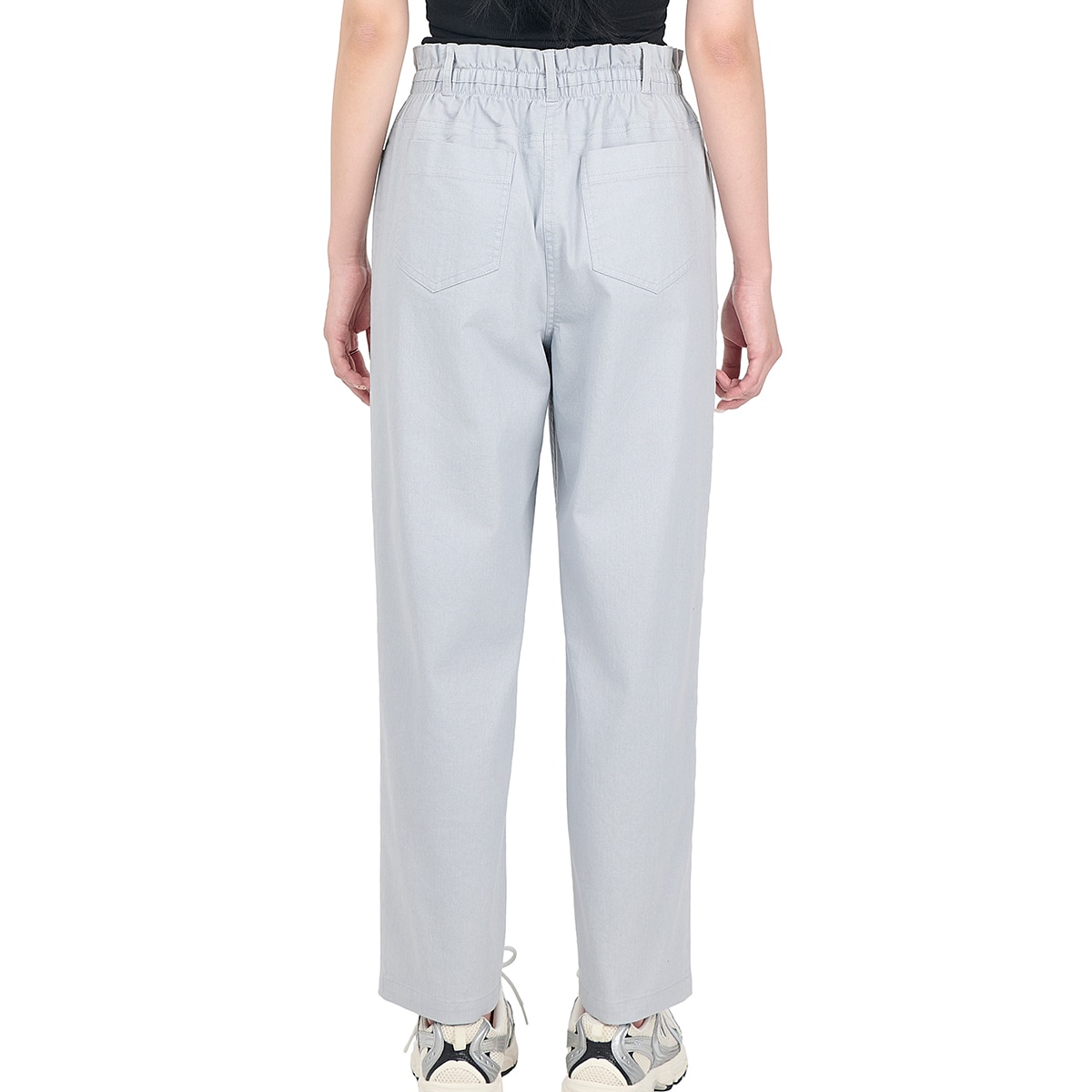 코데즈 컴바인 여성 코튼 밴딩 팬츠 - 라이트 블루, XL