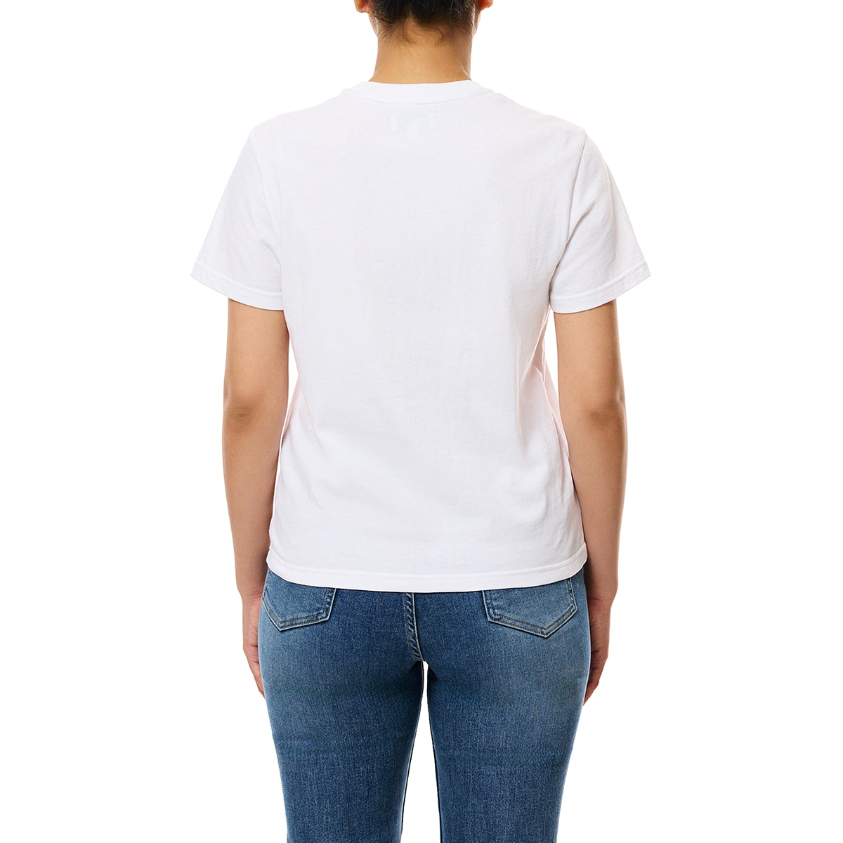쥬시꾸뛰르 여성 반소매 티셔츠 - 화이트, M