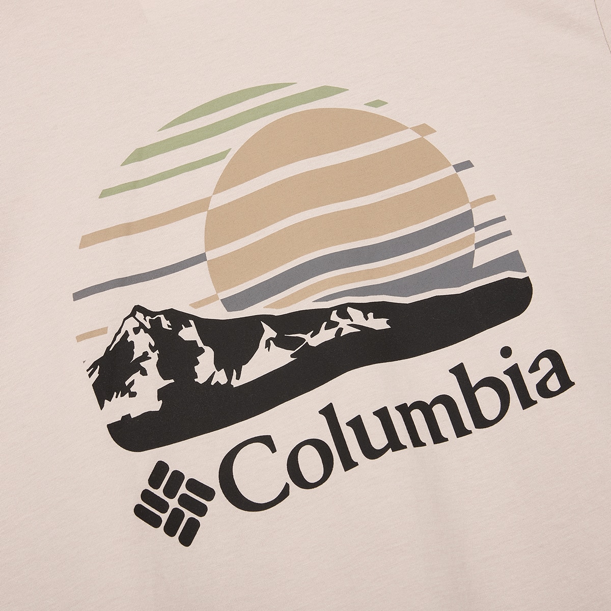 컬럼비아 남성 반소매 티셔츠 - 다크스톤