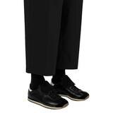 케네스콜 여성 나일론 밴딩 팬츠 - 블랙