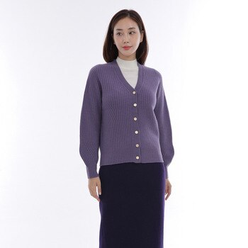 베네뜨 여성 울 캐시미어 가디건