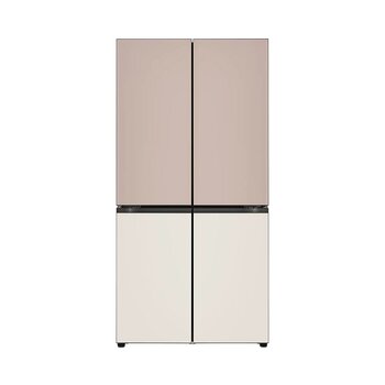 LG 오브제 AI 매직스페이스 냉장고 870L, 글라스 아몬드/토프