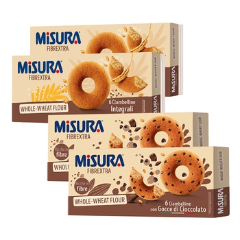 미주라 통밀 도너츠 & 초코칩 통밀 도너츠 230g x 4