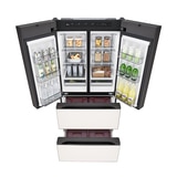 엘지 디오스 AI 오브제컬렉션 김치톡톡 491L- 글라스 베이지