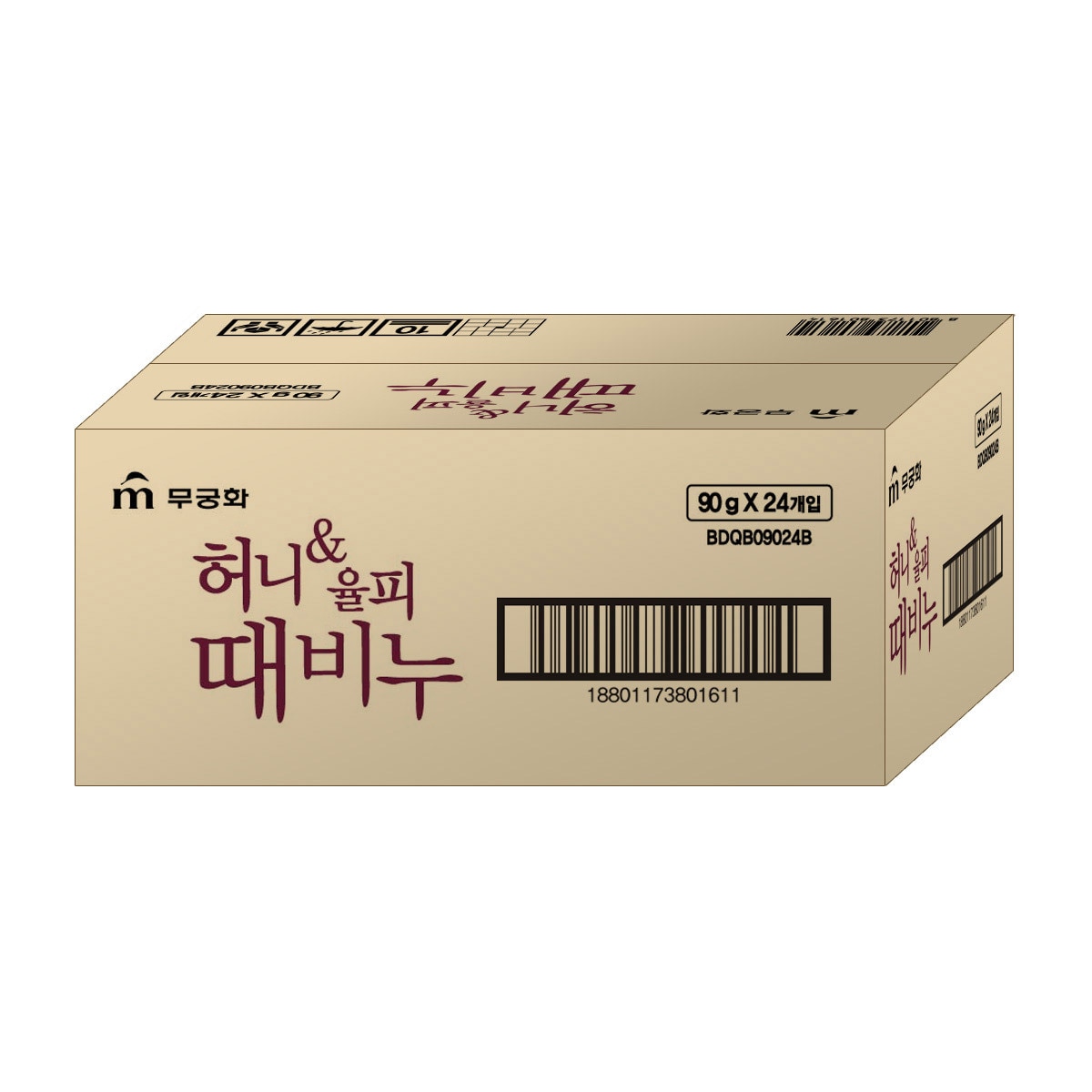 무궁화 때비누 90g x 24개 x 160박스