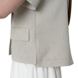 SOUP 여성 반소매 투버튼 재킷 SOUP 여성 반소매 투버튼 재킷