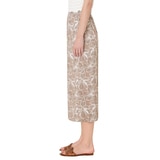 트라이엄프 여성 저지 라운지 바지 2PK - 오렌지 (플라워&다이아), M