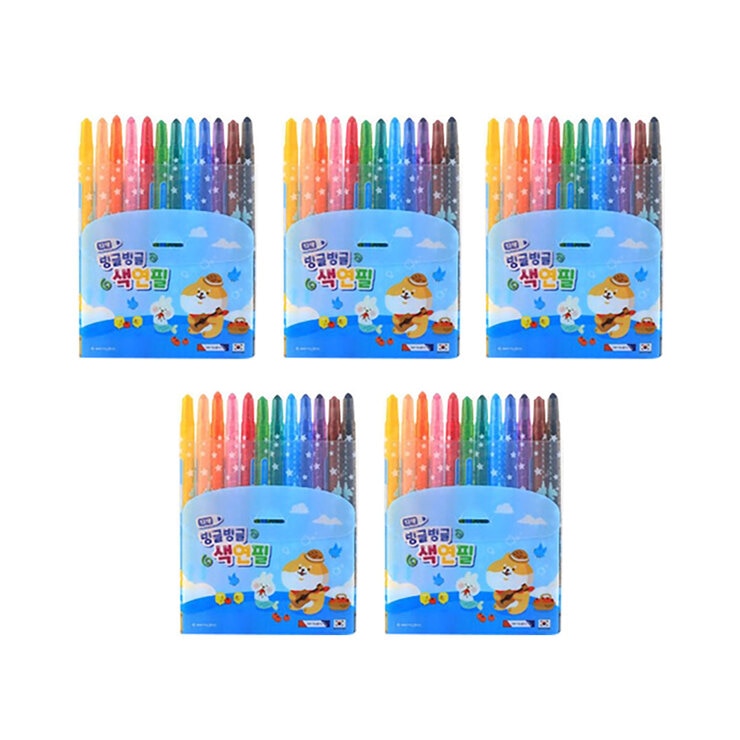 Morningglory 12-Colored Pencils for Boys 5set 514290