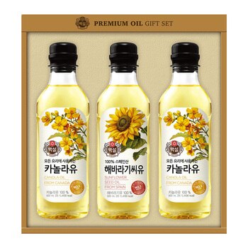 백설 프리미엄 오일선물세트 14호x10세트 백설 프리미엄 오일선물세트 14호x10세트
