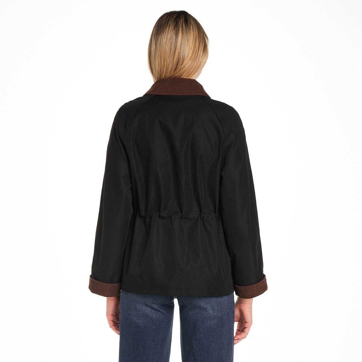웨더프루프 여성 코듀로이 카라 재킷 - 블랙, L 웨더프루프 여성 코듀로이 카라 재킷 - 블랙, L