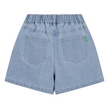 베네통 키즈 데님 반바지 - 여아라이트인디고