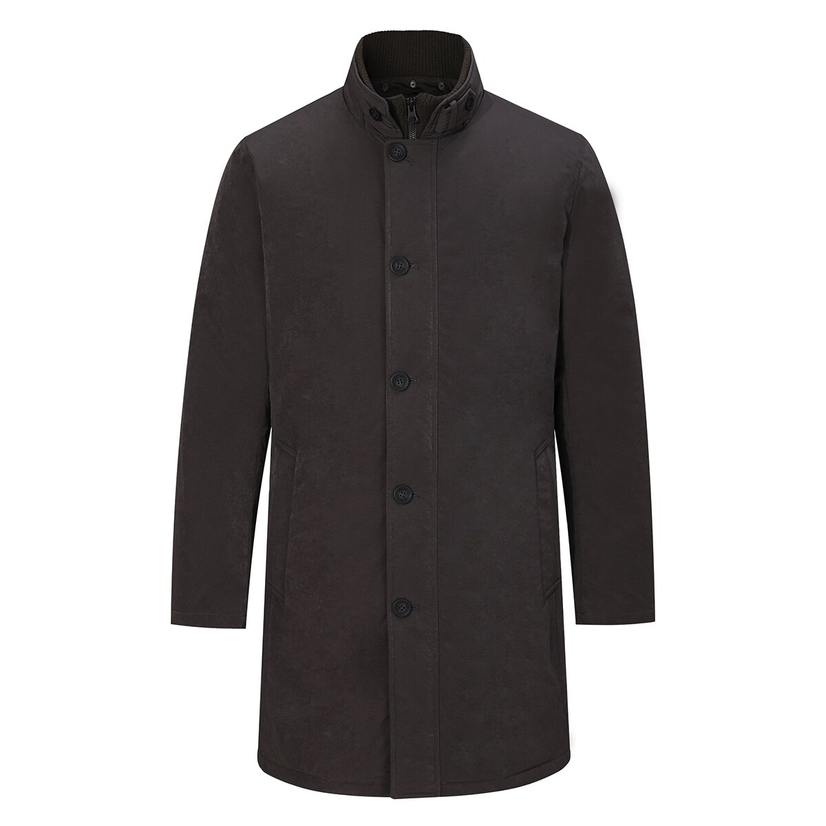 브렌우드 남성 구스 다운 코트 - 카키, S 브렌우드 남성 구스 다운 코트 - 카키, S