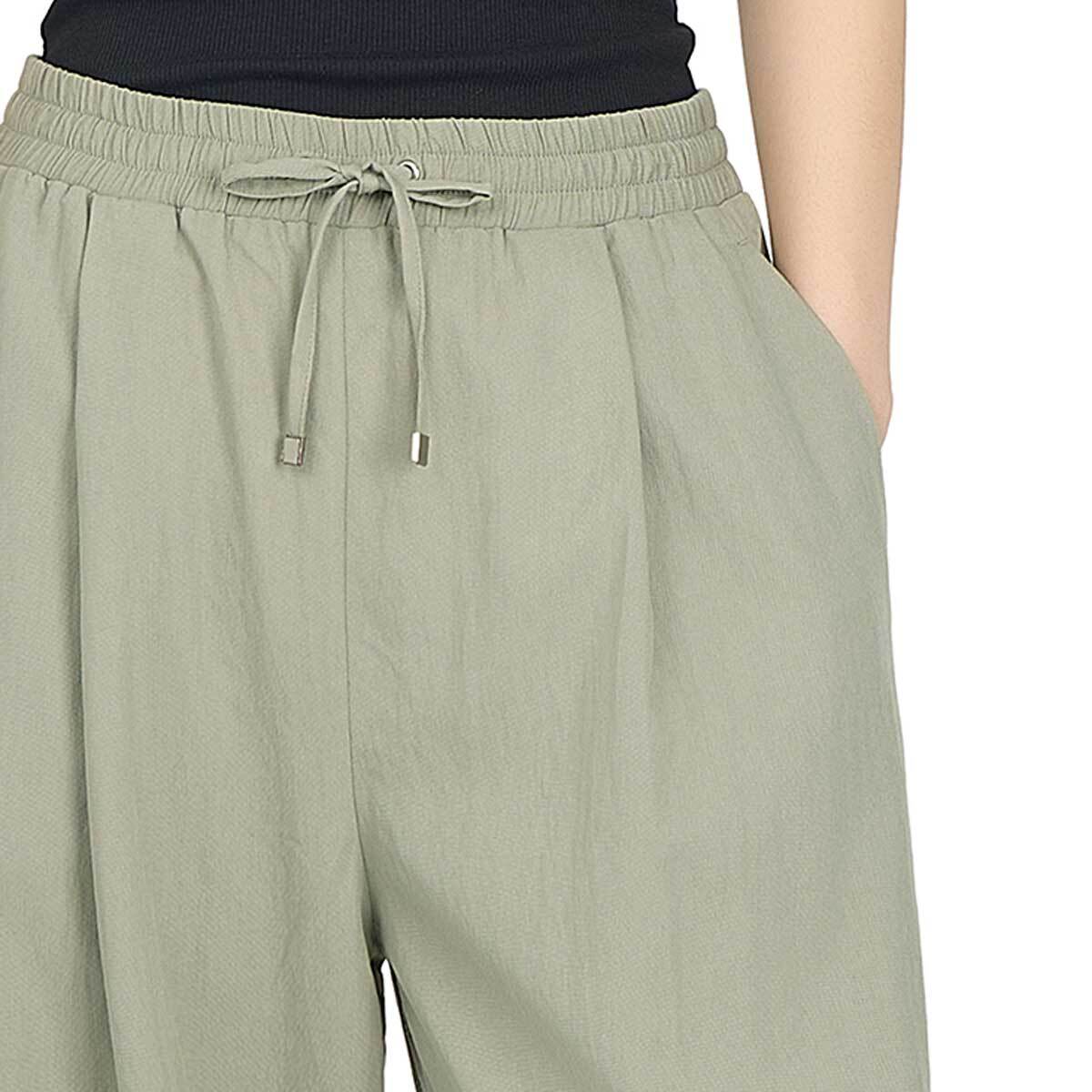 코데즈 컴바인 여성 밴딩 팬츠 - 라이트 카키