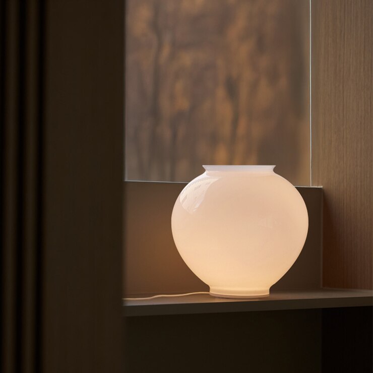 Spiano Delluna Moon Jar LED Table Lamp 688357