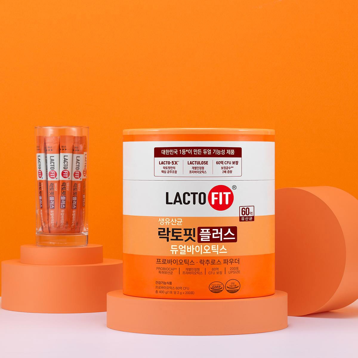 종근당건강 락토핏 플러스 듀얼바이오틱스 2000mg x 200포