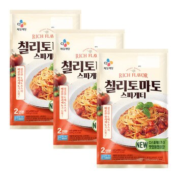 CJ칠리토마토스파게티640g(2인)x3개1,920g