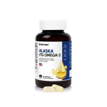 엔젯오리진 알래스카 rTG오메가3 / 1,280mg x 90캡슐 엔젯오리진 알래스카 rTG오메가3 / 1,280mg x 90캡슐