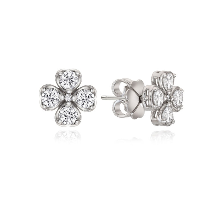 Vanich 0.771ctw Diamond Earrings Everkle 684356