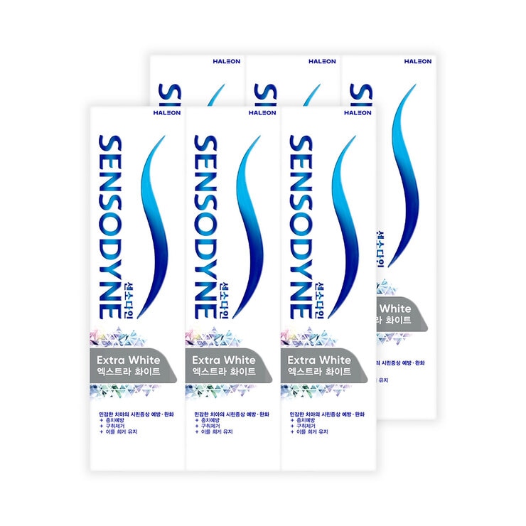 Sensodyne Extra White Toothpaste 120g x 6 677937