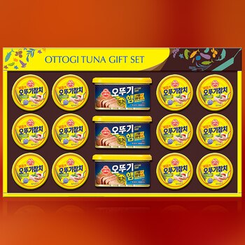오뚜기 참치햄 7호 선물세트 x 4세트 오뚜기 참치햄 7호 선물세트 x 4세트