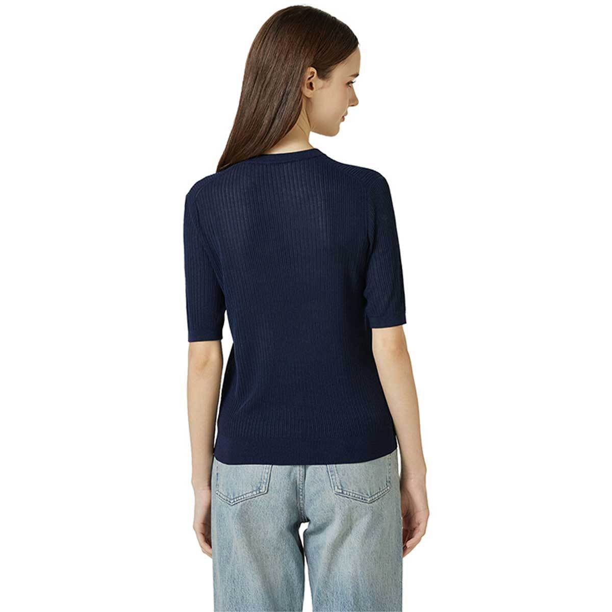 리디아 바인 여성 레이온 혼방 반소매 니트 리디아 바인 여성 레이온 혼방 반소매 니트