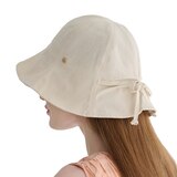 안드레아바나 여성 코튼 햇 - 베이지