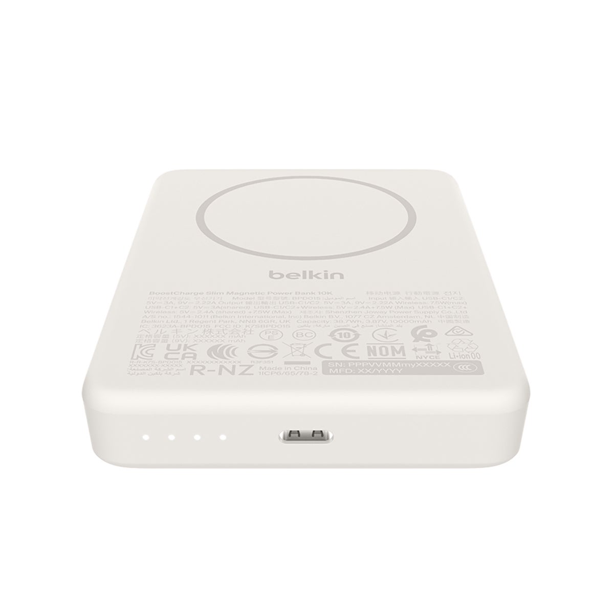 벨킨 10000mAh 초슬림 마그네틱 보조배터리 2PK - 샌드 벨킨 10000mAh 초슬림 마그네틱 보조배터리 2PK - 샌드