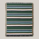 플로티나 순면 에스닉 다용도 담요 130x160cm - 스트라이프