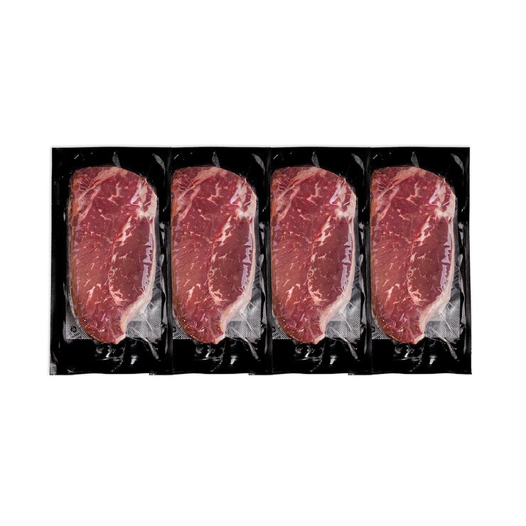 AU Fresh Beef Striploin Steak 350g X 4pack 684272